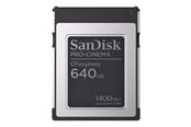 Muistikortti - SANDISK PRO-CINEMA - CFexpress Type-B - 1700MB/s - 640GB - SDCFEC-640G-GN4NN