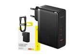 Puhelin - Adapterit & Laturit - Baseus Wall charger  GaN5 Pro 2xUSB-C + USB 160W (black) - P10110825113-00