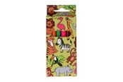 Luovat leikit - LG-Imports Colored pencils Wild Animals 6 pcs. - 6069