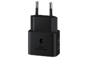 Puhelin - Adapterit & Laturit - Samsung 25W USB-C GaN Power Adapter - Black - EP-T2510NBEGEU