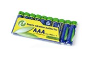 Akut ja Paristot - Gembird EnerGenie battery - super - 10 x AAA / LR03 - Alkaline - EG-BA-AAASA-01