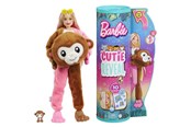Nuket, pehmolelut ja oheistarvikkeet - Barbie Cutie Reveal Jungle Series Monkey Doll 30cm - HKR01