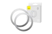 Puhelin - Muut lisävarusteet - Baseus Halo Magnetic Ring for phones MagSafe (Silver) - PCCH000012
