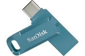 USB-tikku - SANDISK Ultra Dual Drive Go - Tummansininen - 128GB - USB-tikku - SDDDC3-128G-G46NBB
