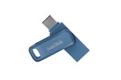 USB-tikku - SANDISK Ultra Dual Drive Go - Tummansininen - 256GB - USB-tikku - SDDDC3-256G-G46NBB