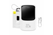 Powerbank - Baseus Powerbank Qpow PRO with cable 10000mAh 22.5W (White) Powerbank - Valkoinen - 10000 mAh - PPQD060102