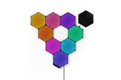 Smart Home - Älykoti - Nanoleaf Hexagons Ultra Black Edition Starter Kit (9 Panels) - NL42-0102HX-9PK