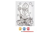 Pienet lahjat lapsille - Grafix Canvas Print Sinterklaas - 830025