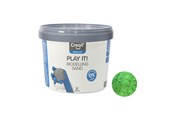 Luovat leikit - Creall Play It Play Sand Green 750gr. - 03206