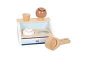 Roolileikit - Small Foot - Wooden Compact Ice Cream Stand Fresh. - 12416
