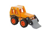 Leluautot - Small Foot - Wooden Excavator Orange - 12447