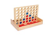 Lautapelit - Small Foot - Four in a Line Travel Game Wood - 3460