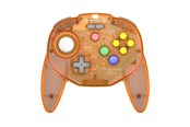 Pelit - lisävarusteet - Retro-Bit Tribute 64 Wireless (Orange Hawk) - Wireless Controller - Nintendo 64 - 849172015173