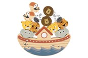 Lautapelit - Small Foot - Wooden Balance Game Safari - 12229