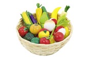 Roolileikit - Goki Fruit and Vegetables in a Basket 23dlg. - 51660