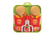 Roolileikit - Ecoiffier 100% Chef Hamburgerset on serving tray - 957