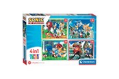 Palapelit - Clementoni Puzzles Sonic 4in1 Lattia - 21522