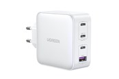 Puhelin - Adapterit & Laturit - UGREEN Nexode GaN 100W Quad USB Charger - White - 15337