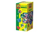 Luovat leikit - SES Creative Green Beedz - Fuse Beads Mix 3000 - 06404