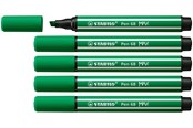 Kirjoitus- ja piirustustarvikkeet - STABILO Pen 68 MAX - Fibre-tip Pen with Thick Chisel Tip - Emerald Green - 768/36