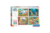 Palapelit - Clementoni Jigsaw Puzzle Color Disney Winnie the Pooh 4in1 Lattia - 21514