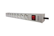 Virtakaapelit (ulkoinen) - DIGITUS Professional A-19-STRIP-2-IMP - power distribution unit - A-19-STRIP-2-IMP