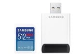 Muistikortti - Samsung PRO Plus SD + USB Card Reader - 180MB/s - 512GB - MB-SD512SB/WW