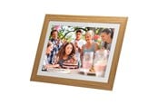 Digitaaliset valokuvakehykset - Lippa Frameo Digital Picture Frame 10" - Wooden Frame - LPFR10W