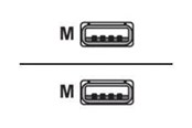 USB kaapelit - DIGITUS ASSMANN - USB cable - USB to USB - 1.8 m - AK-300101-018-S