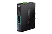 Kytkimet - TRENDnet TI-PGM102 - switch - industrial - 10 ports - TAA Compliant - TI-PGM102