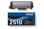 Mustepatruunat, värikasetit ja lisävarusteet - Brother TN-2510 - high capacity - black - original - toner cartridge - TN2510