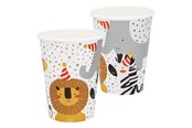 Lelut - Boland Paper Cups Safari 8pcs. - 50211