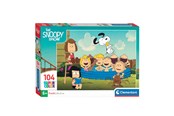 Palapelit - Clementoni Jigsaw Puzzle Peanuts Snoopy 104pcs. Lattia - 27266
