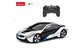 Kauko-ohjattavat - RASTAR R/C 1:24 BMW I8 Silver - 48400