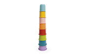 Vauva- ja taaperolelut - Happy Baby Rainbow Stacking Cups 8 pcs - 502222
