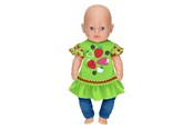 Nuket & tarvikkeet - Dolly Moda Dress+Leggings Strawberry 43cm - 871263