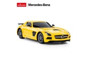 Kauko-ohjattavat - RASTAR R/C 1:18 Mercedes-Benz SLS AMG Yellow - 54100