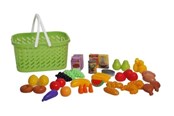 Luovat leikit - Junior Home Shopping Basket 40 pcs - 505104
