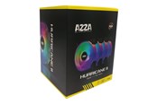 Kotelotuuletin - AZZA Hurricane II - case fan - Kotelotuuletin - 120mm - musta - FNAZ-12DRGB2-241