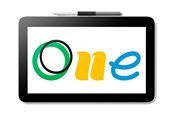Hiiret - Wacom One 12 Pen display - Digitizer - Valkoinen *DEMO* - DTC121W0B