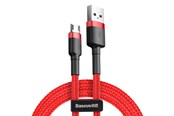 USB kaapelit - Baseus Micro USB  Cafule 1.5A 2m (red) - CAMKLF-C09