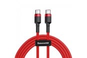 USB kaapelit - Baseus Cafule PD2.0 60W flash charging USB For Type-C cable (20V 3A) 2m Red - CATKLF-H09