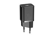 Puhelin - Adapterit & Laturit - Baseus Super Si Quick Charger 1C 20W (black) - CCSUP-B01