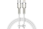 USB kaapelit - Baseus USB-C cable for Lightning  Cafule PD 20 W 2 m (white) - CATLJK-B02