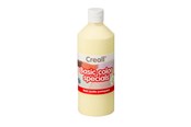 Luovat leikit - Creall School paint Pastel yellow 500 ml - 30092