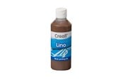 Luovat leikit - Creall Lino Blockprint Paint Brown 250ml - 37008