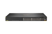 Kytkimet - Hewlett Packard Enterprise HPE Aruba Networking CX 6200F 24G Class 4 PoE 4SFP 370W Switch - S0M82A#ABB