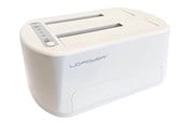 Kovalevyt - lisätarvikkeet - LC Power LC-DOCK-U3-VI - HDD / SSD docking station - SATA - USB 3.2 (Gen 2x1) - LC-DOCK-U3-VI