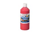 Luovat leikit - Creall Window Paint Red 500ml - 20023