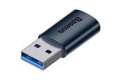 USB kaapelit - Baseus Ingenuity USB-A to USB-C adapter OTG (black) - ZJJQ000101